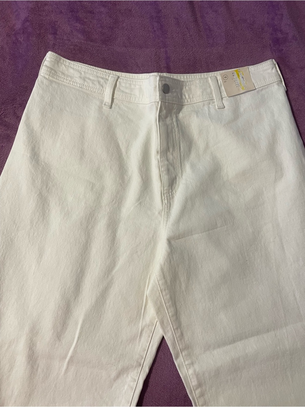 Universal Thread White Wide Leg Jeans